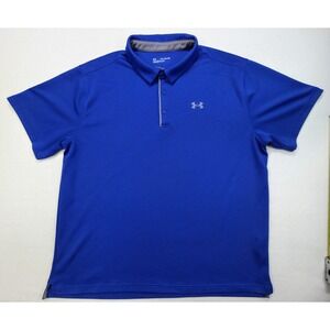 Under Armour Polo‎ Shirt Mens 3XL HeatGear Loose Golf Short Sleeve Limited Use